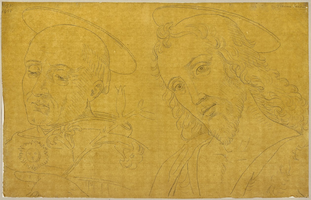 Aus: Sammlung von Umrissen und Durchzeichnungen, Band 7, Blatt 73 von Johann Anton Ramboux