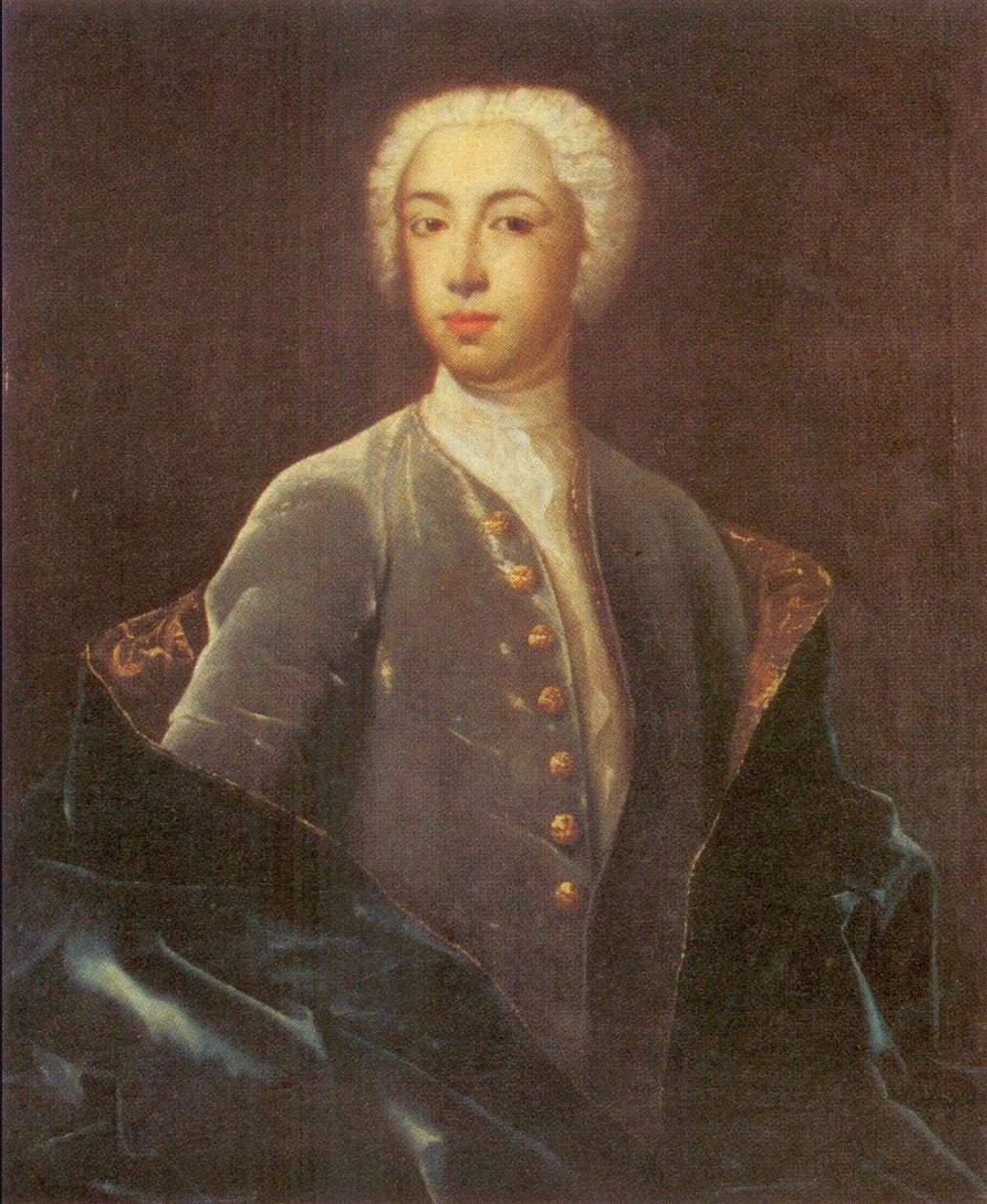 Porträt von Fedor Osterman (1723-1804) von Johann Balthasar Frankart
