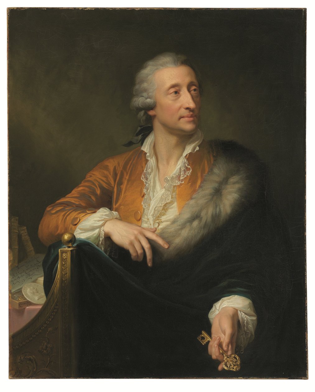 Porträt von Graf Franz Peter Friedrich von Diesbach (1739-1811) von Johann Baptist I Lampi