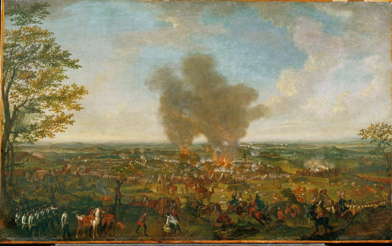 Die Schlacht von Hochkirch von Johann Christian Brand
