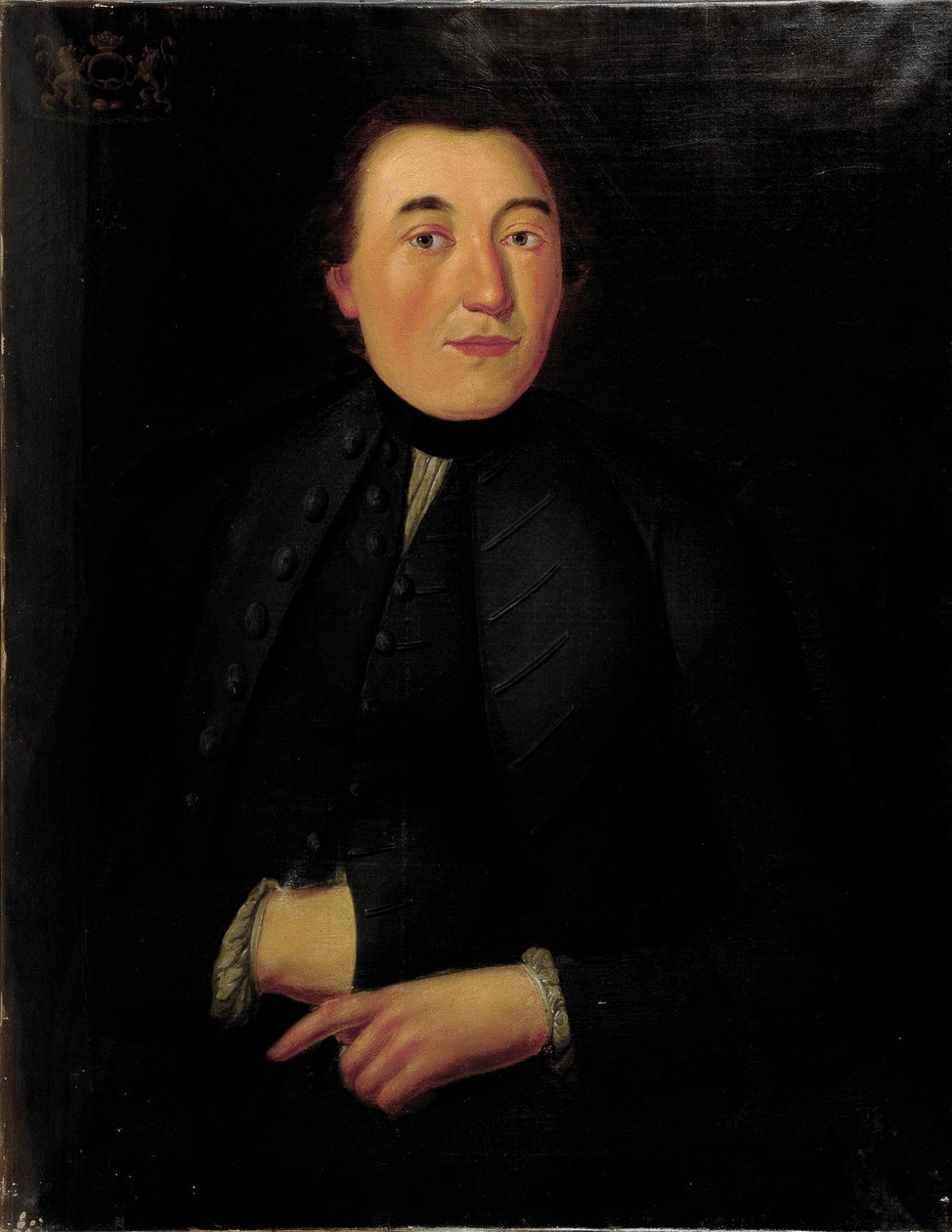 Johann Eberhard Ihle Porträt Josenhans Johannes 1779 von Johann Eberhard Ihle