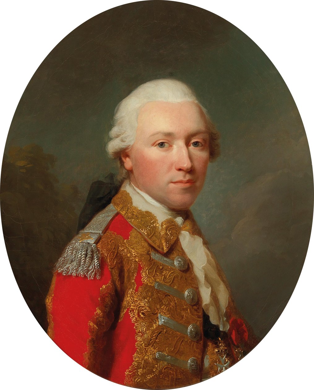 Porträt von Louis-François, Marquis de Chambray, 1737-1807, 1776 von Johann Friedrich August Tischbein