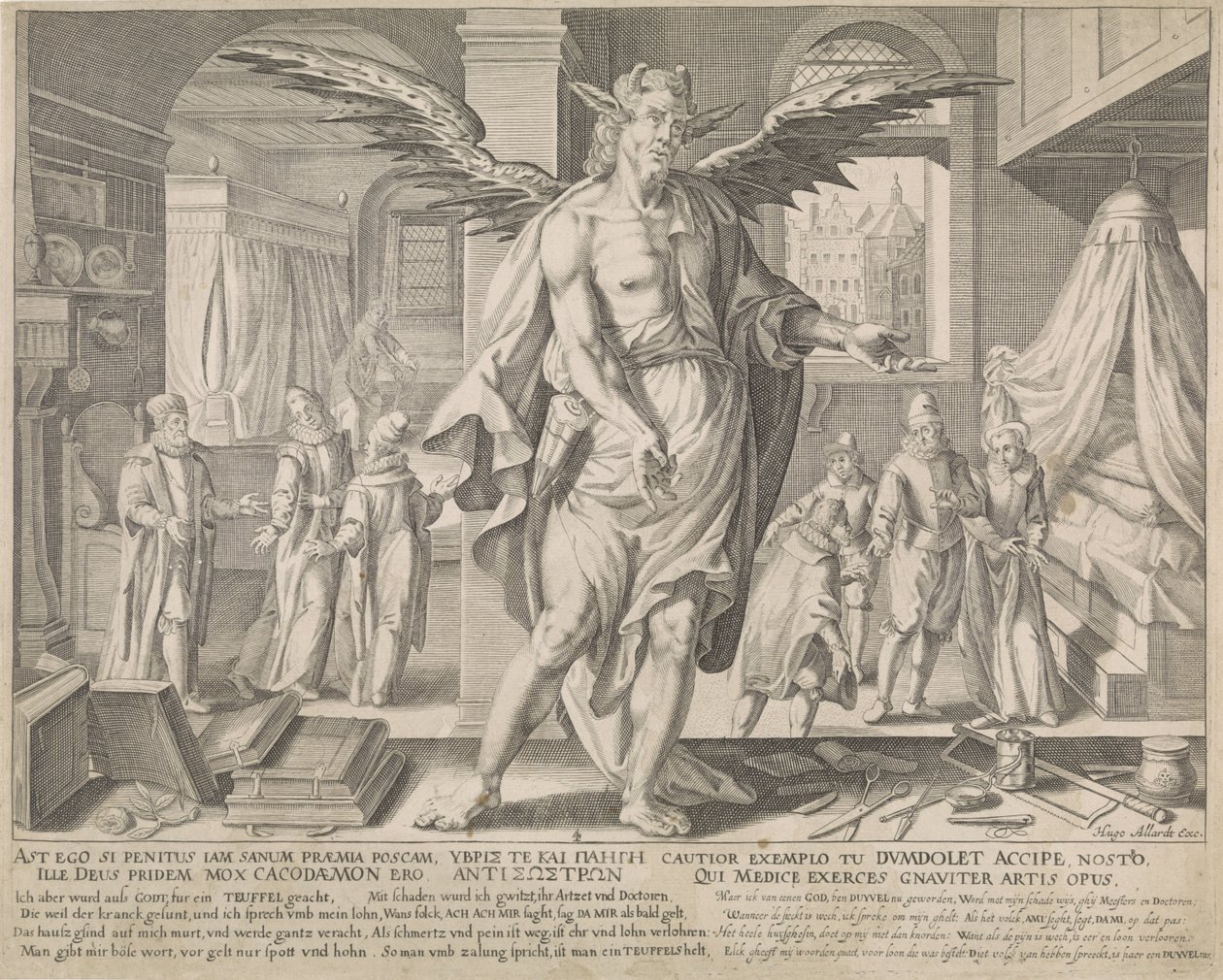 Der Arzt als Teufel von Johann Gelle