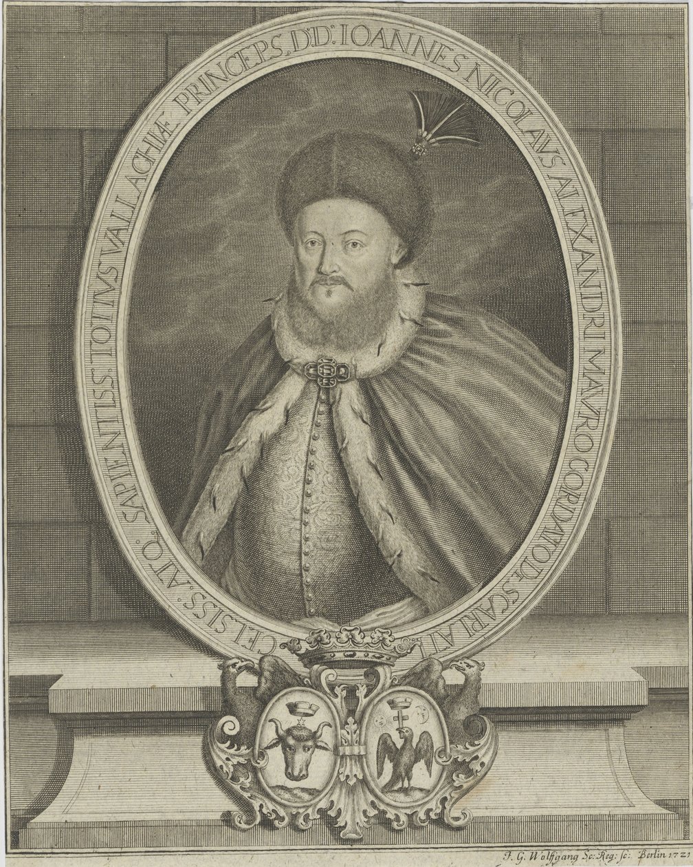 Nicolaos Mavrocordatos von Johann Georg Wolfgang