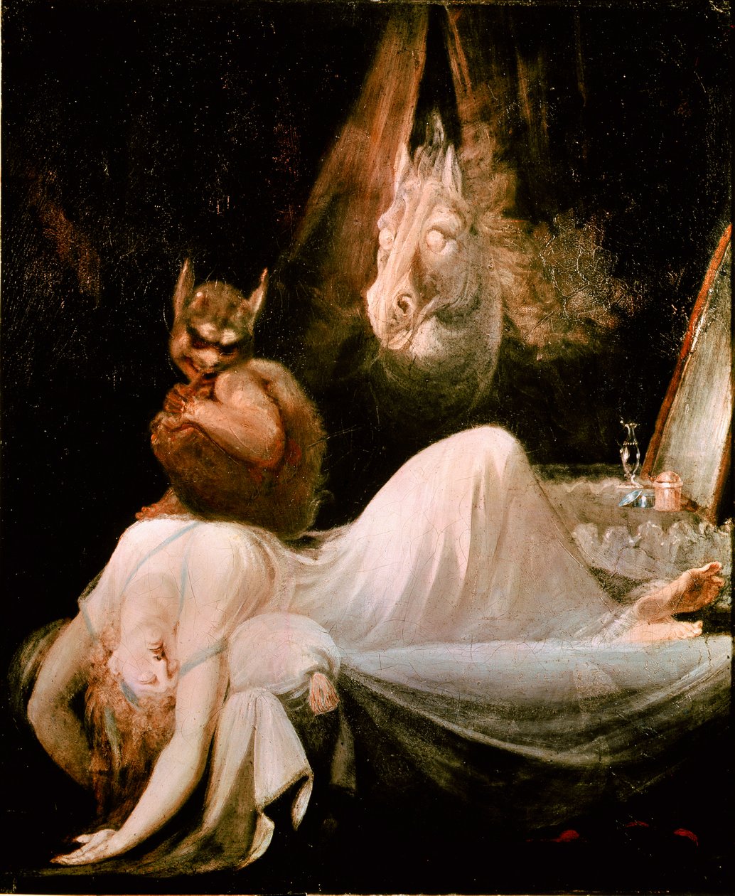 Der Alptraum von Johann Heinrich Füssli Kunstdruck