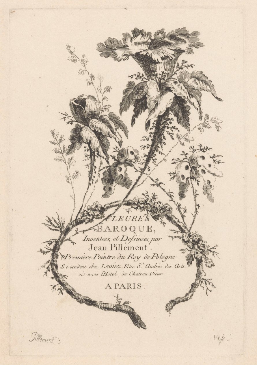 Trompetenförmige Blumen von Johann Heinrich  Hess