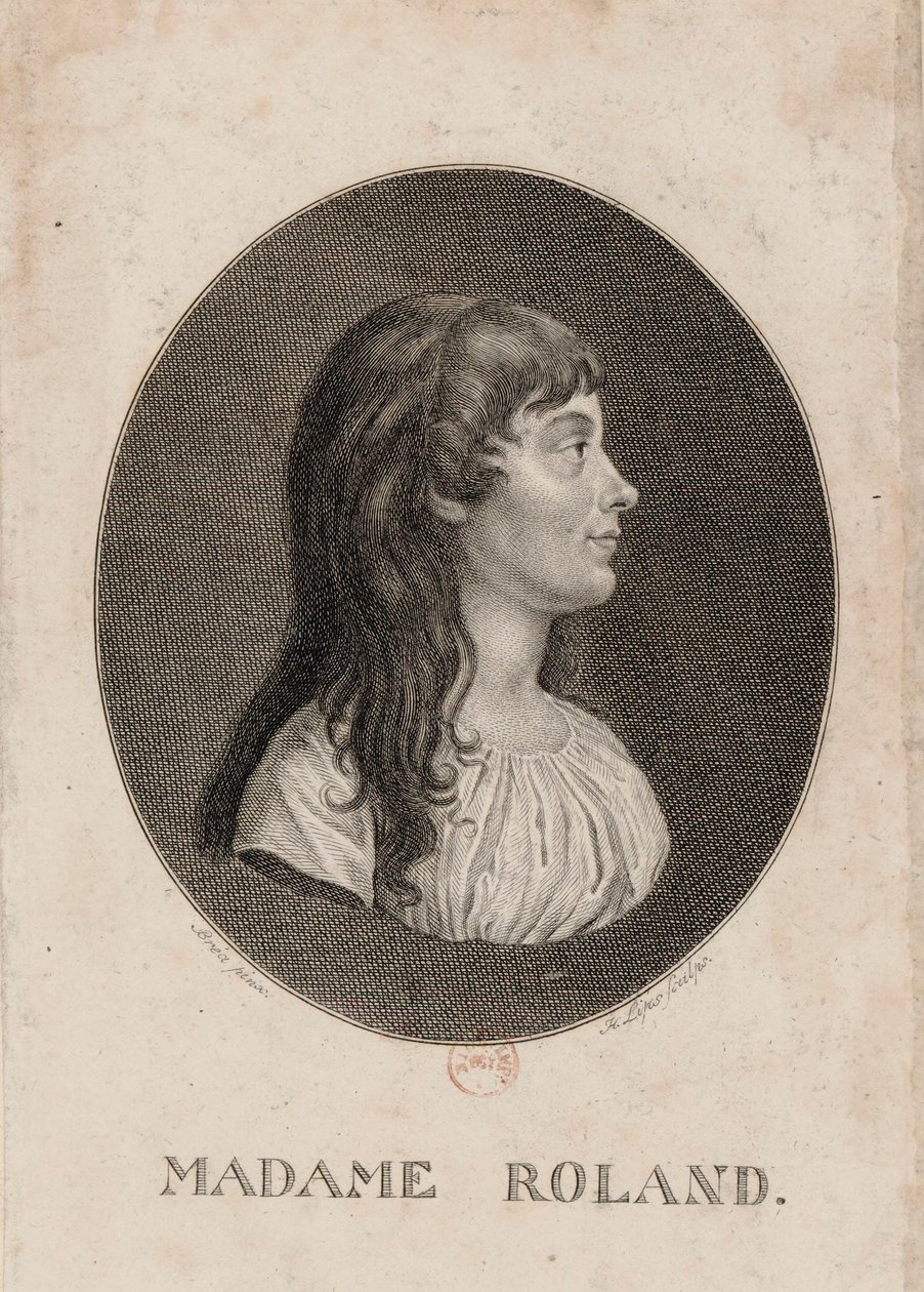 Madame Roland von Johann Heinrich Lips