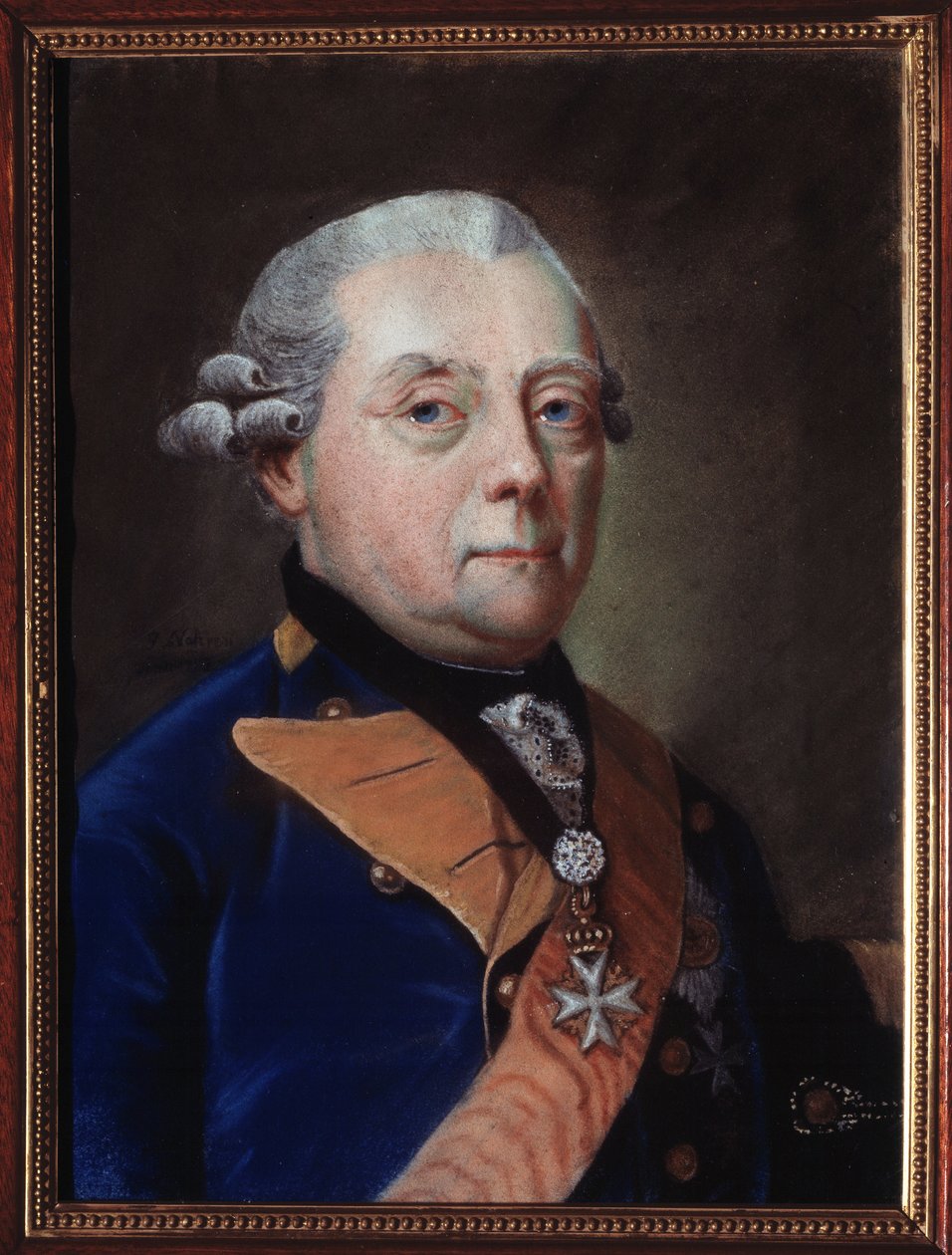 Porträt von Heinrich Friedrich Ludwig, Prinz von Preußen von Johann Heinrich Schmidt