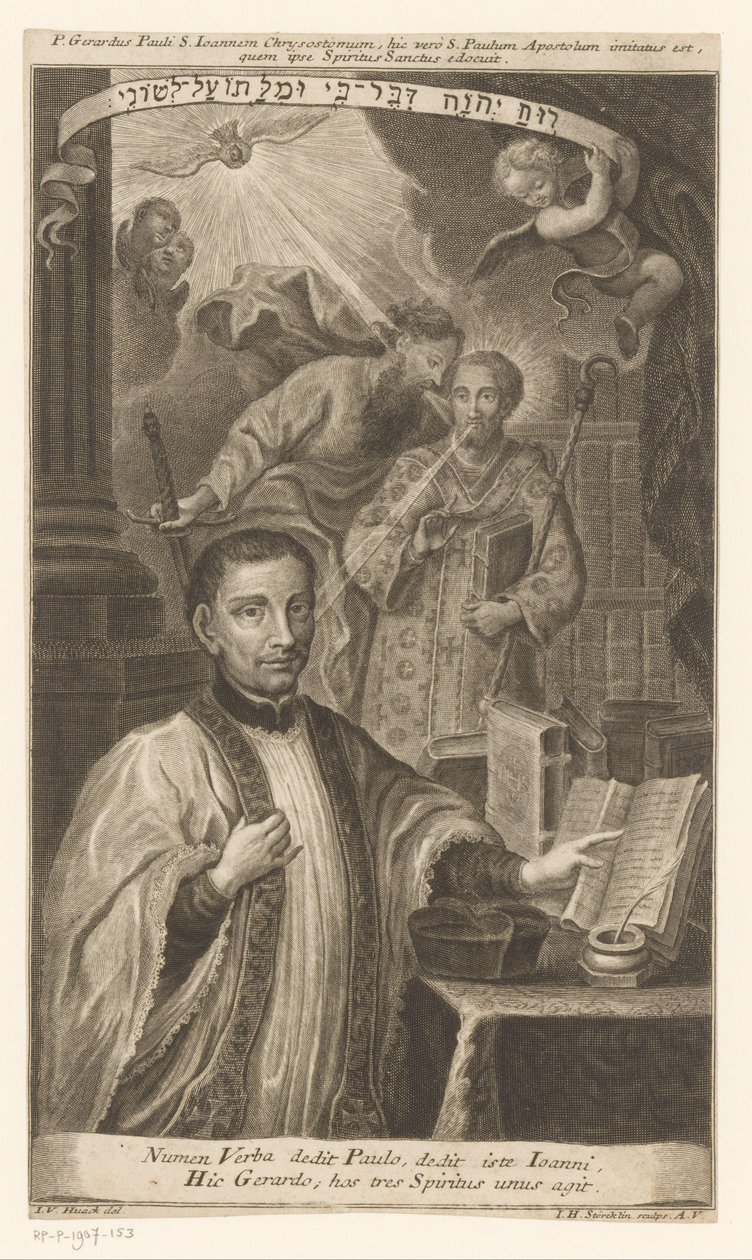 Porträt von Gerhard Pauli von Johann Heinrich Störchlin
