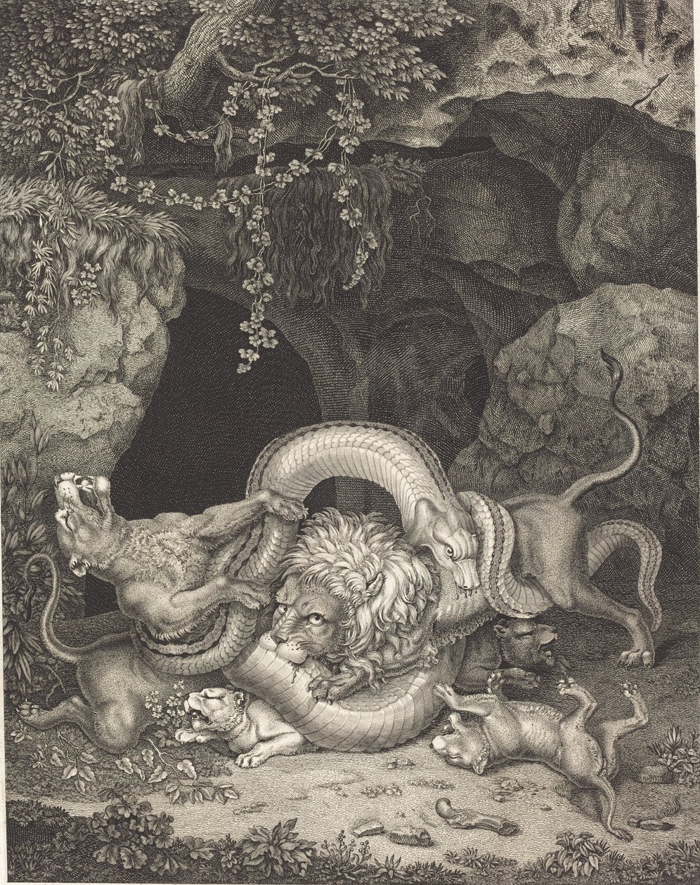 Das Tier Laokoon von Johann Heinrich Wilhelm Tischbein