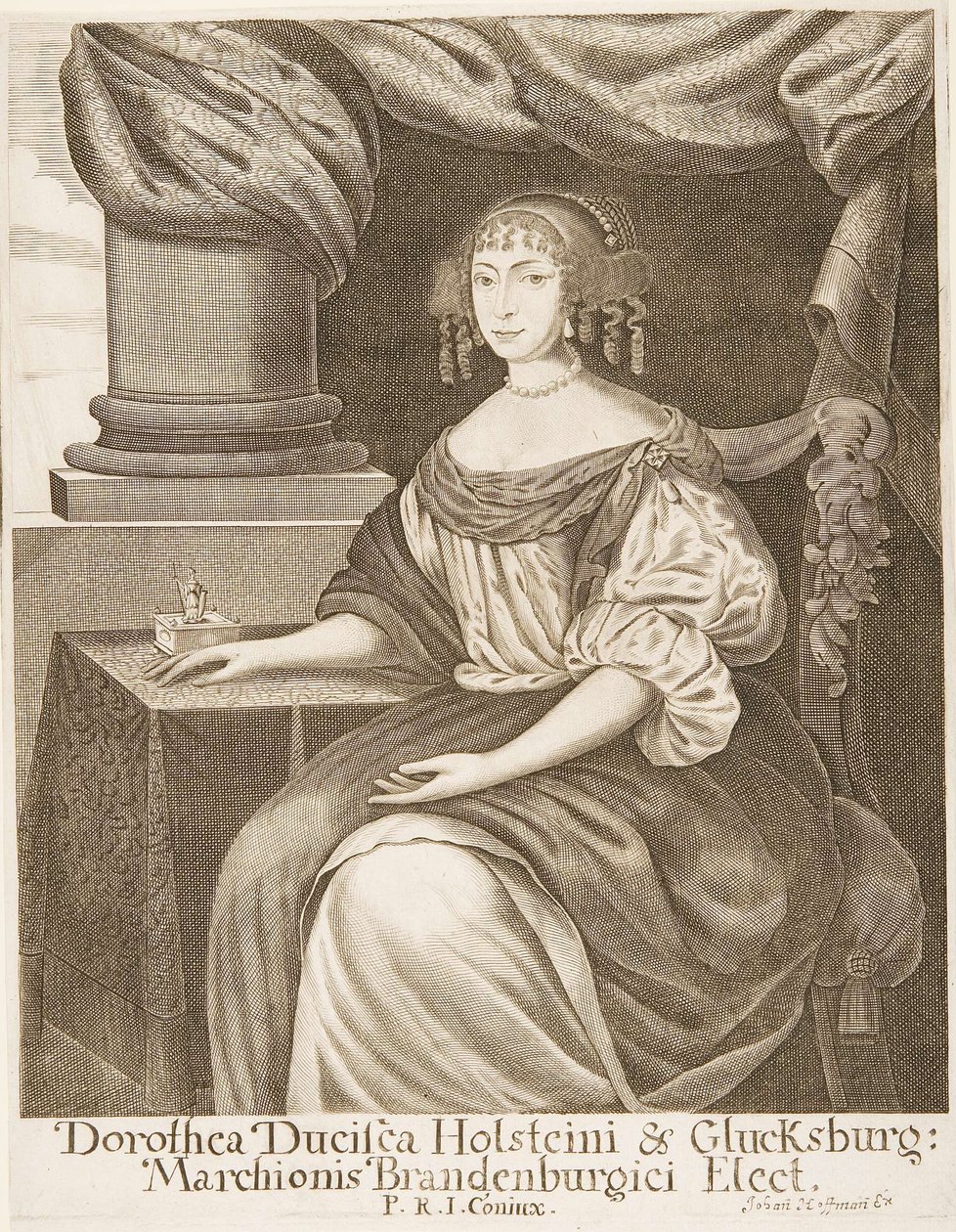 Dorothea von Holstein-Glücksburg, Markgräfin von Brandenburg von Johann Hoffmann