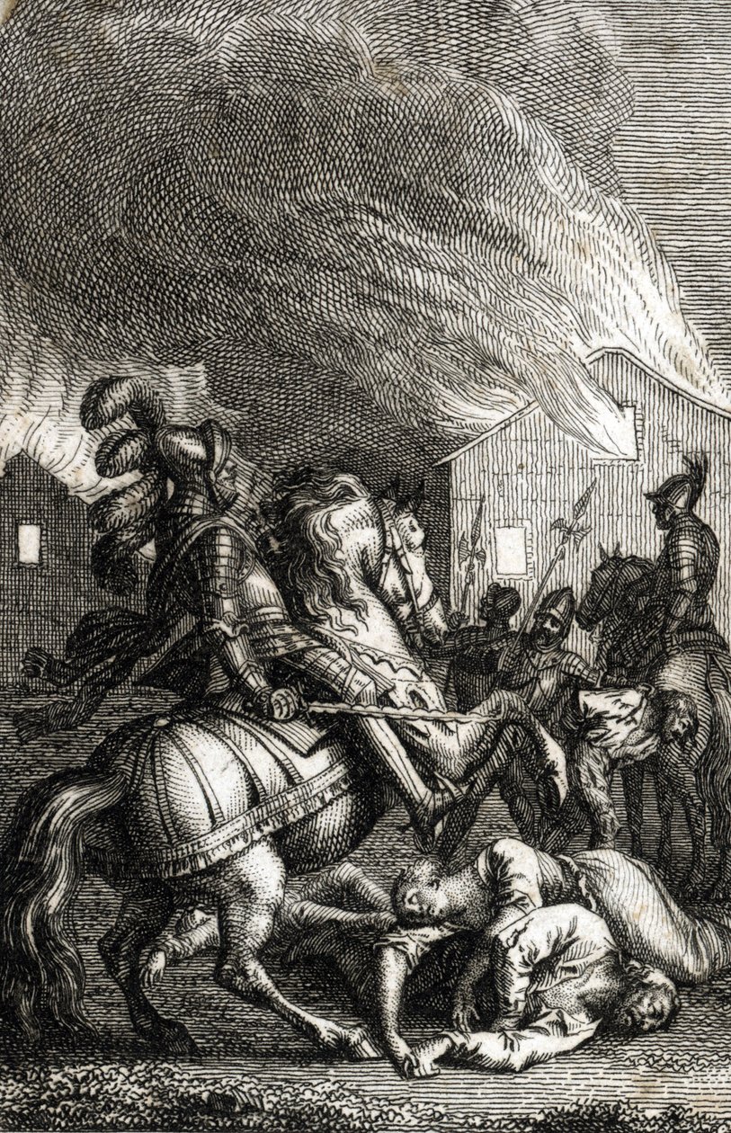 Die Eroberung Thüringens durch Kaiser Adolf von Nassau von Johann Michael Mettenleiter