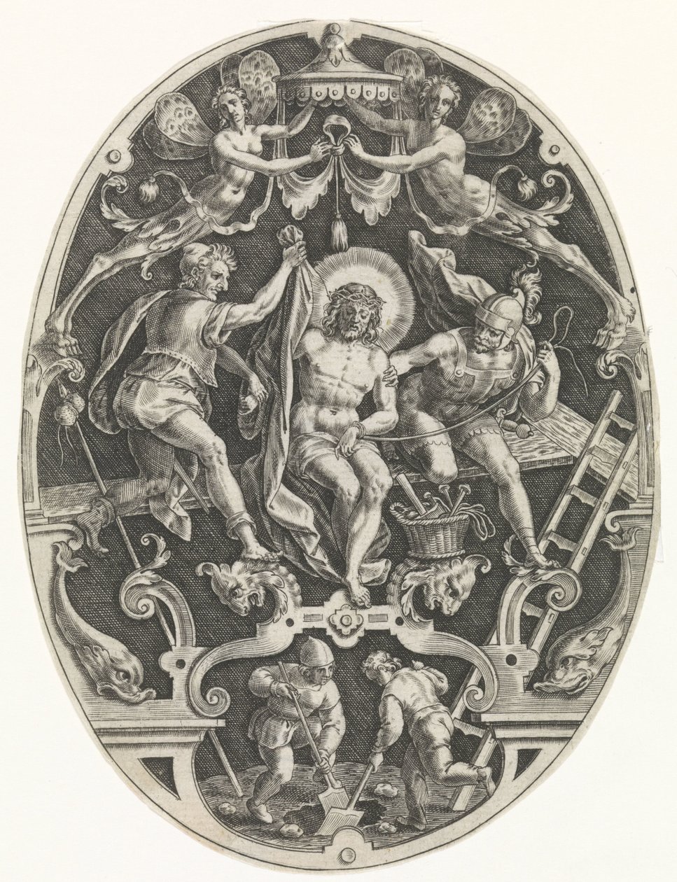 Christus wird von den Soldaten entkleidet von Johann Sadeler (I)