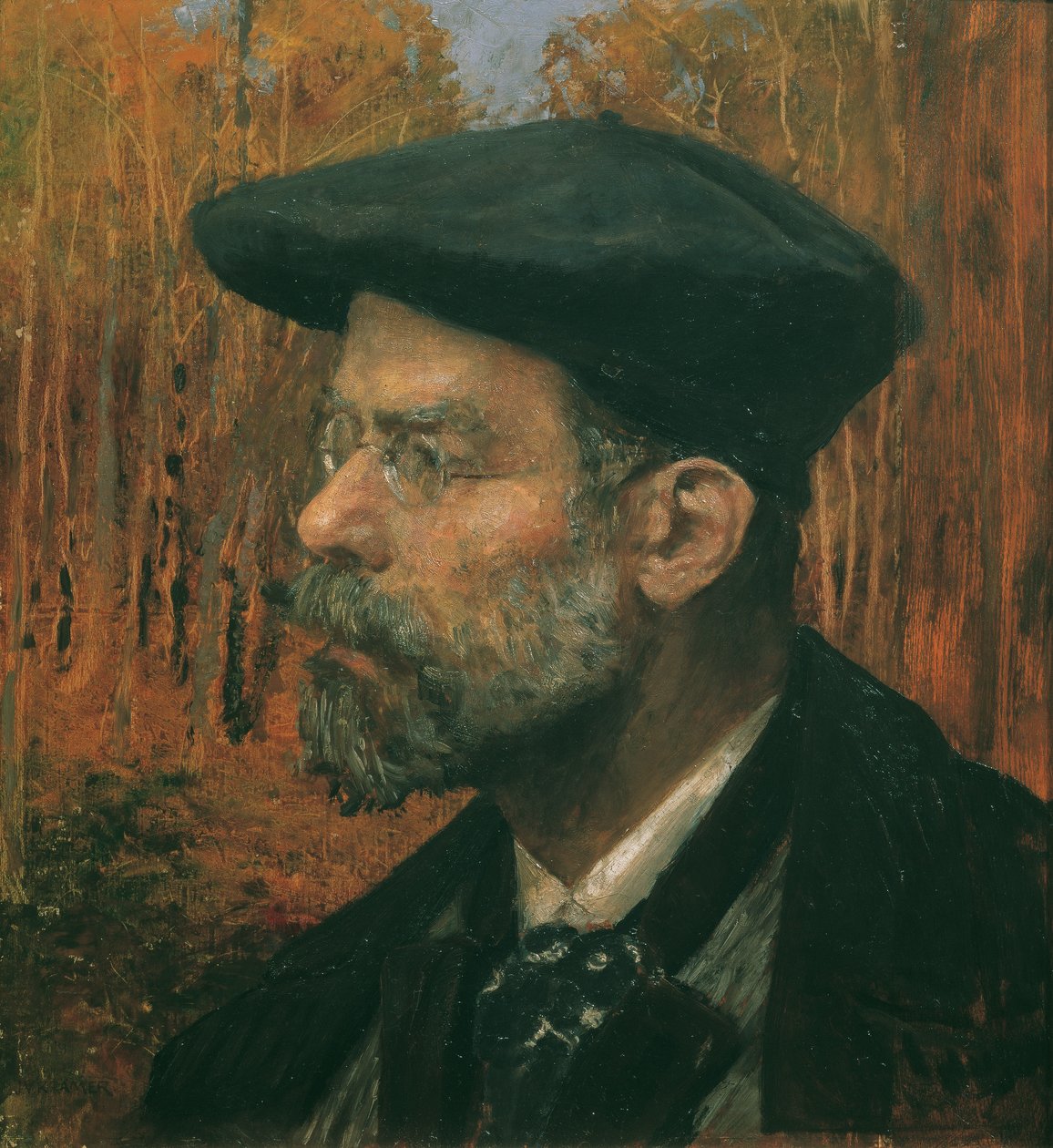 Der Maler Theodor von Hörmann von Johann Victor Krämer