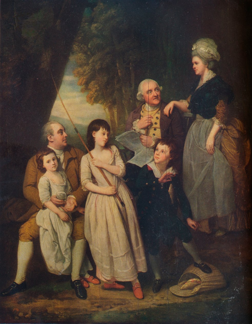 Herr und Frau Burke von Carshalton, 18. Jahrhundert, 1917 von Johan Joseph Zoffany
