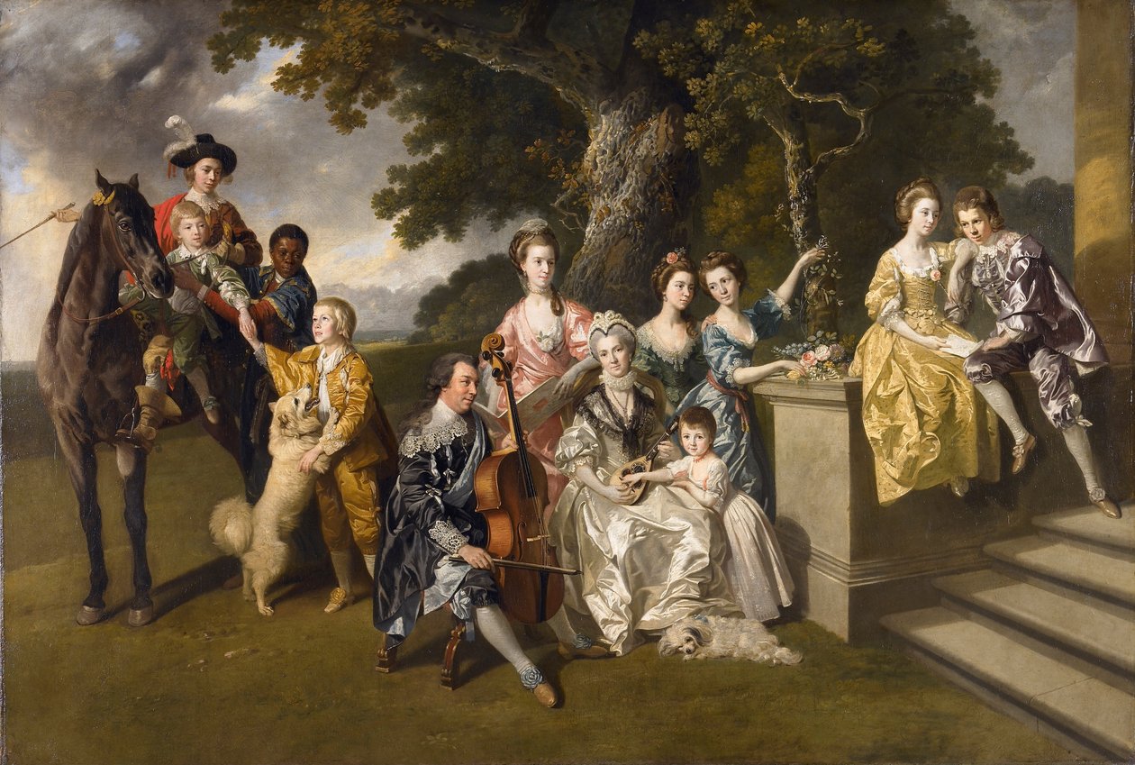 Die Familie von Sir William Young von Johann Zoffany