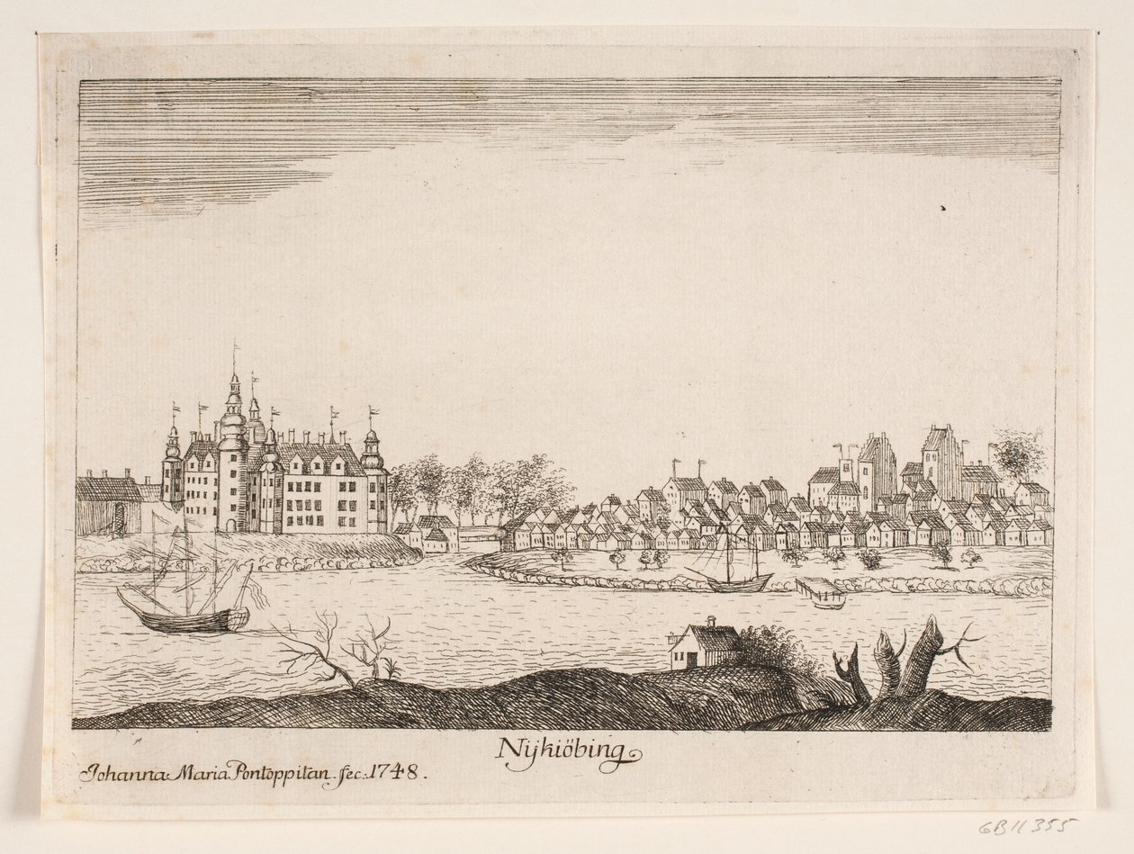Schloss Nykøbing, Falster von Johanna Maria Pontoppidan