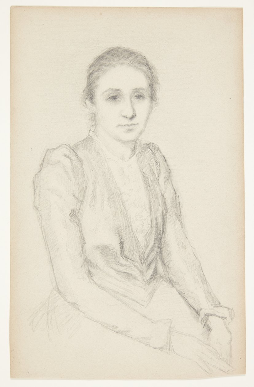 Porträt von Susette Holten von Johanne Krebs