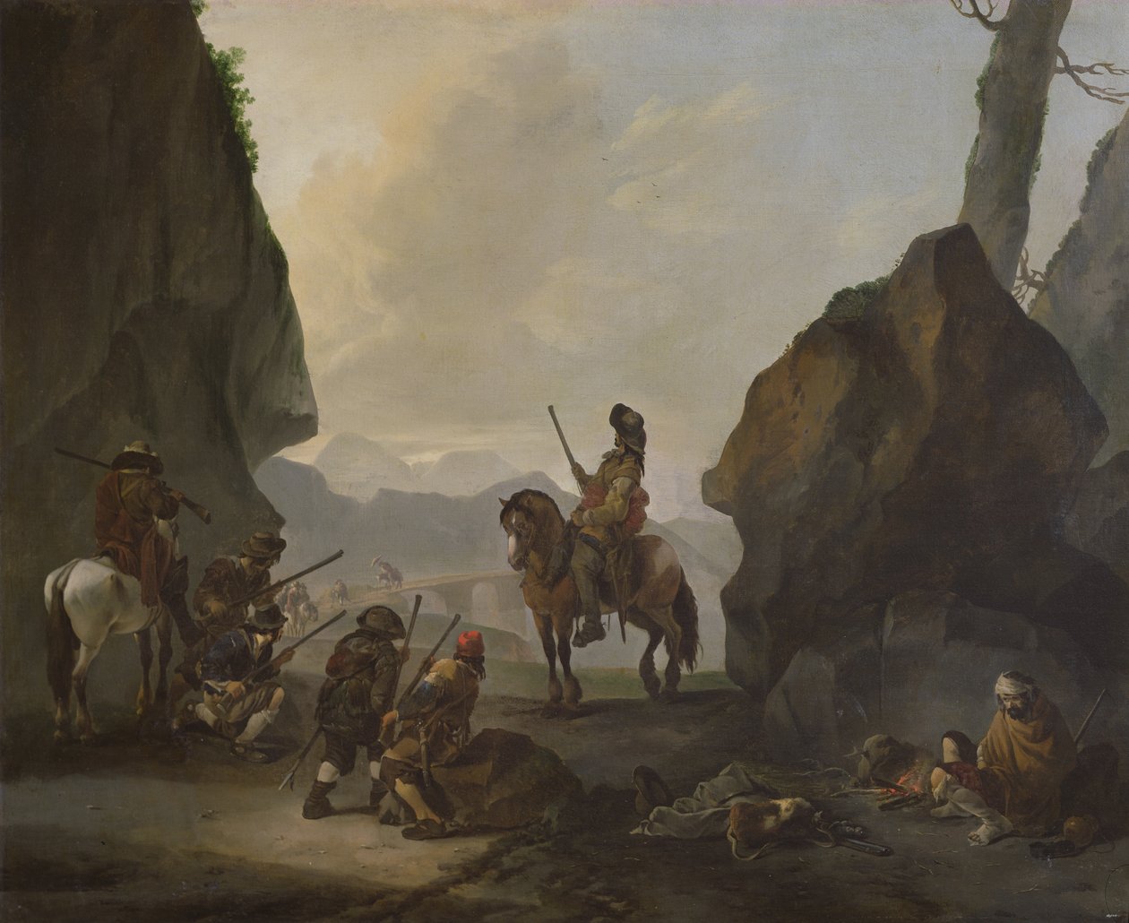 Diebe auf der Lauer von Johannes Lingelbach