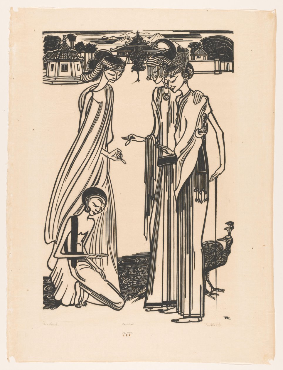 Das Almosen von Johannes Frederik Engelbert ten Klooster (signed by artist)