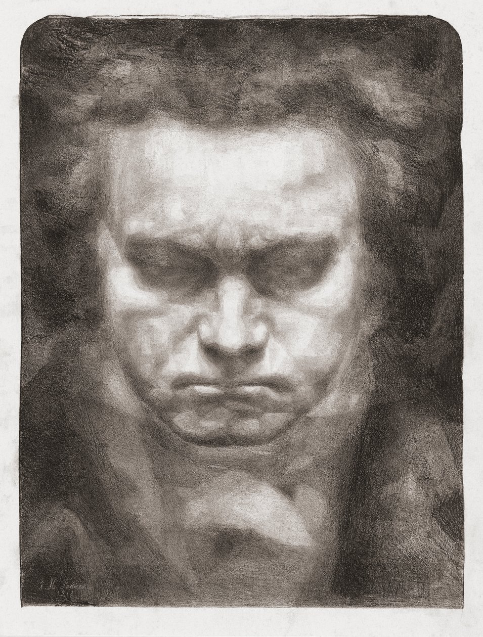 Ludwig van Beethoven, Porträt von Johannes Hendricus Fekkes