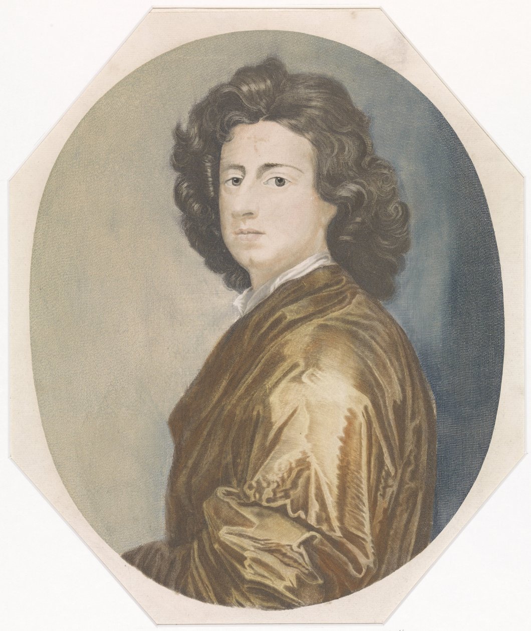 Porträt des Malers Gottfried Kneller von Johannes Jacobsz van den Aveele (attributed to)