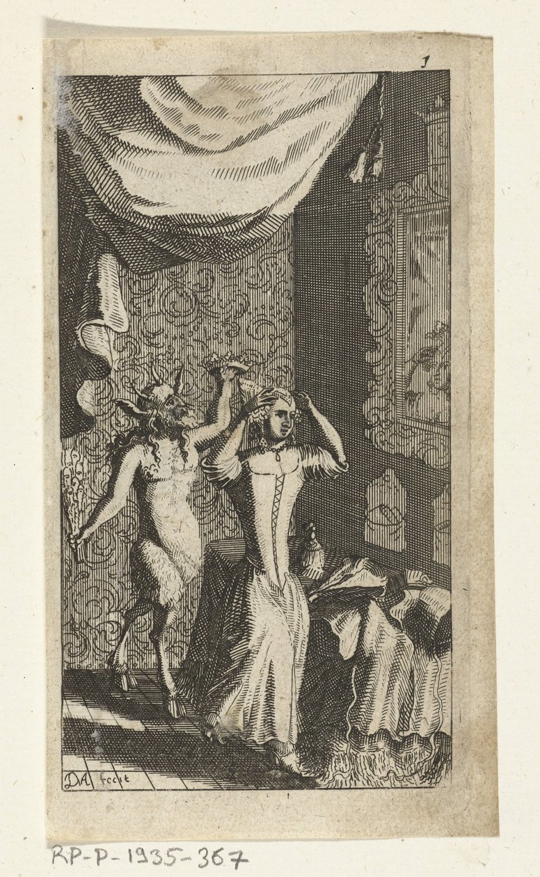 Der hochmütige Teufel von Johannes Jacobsz van den Aveele