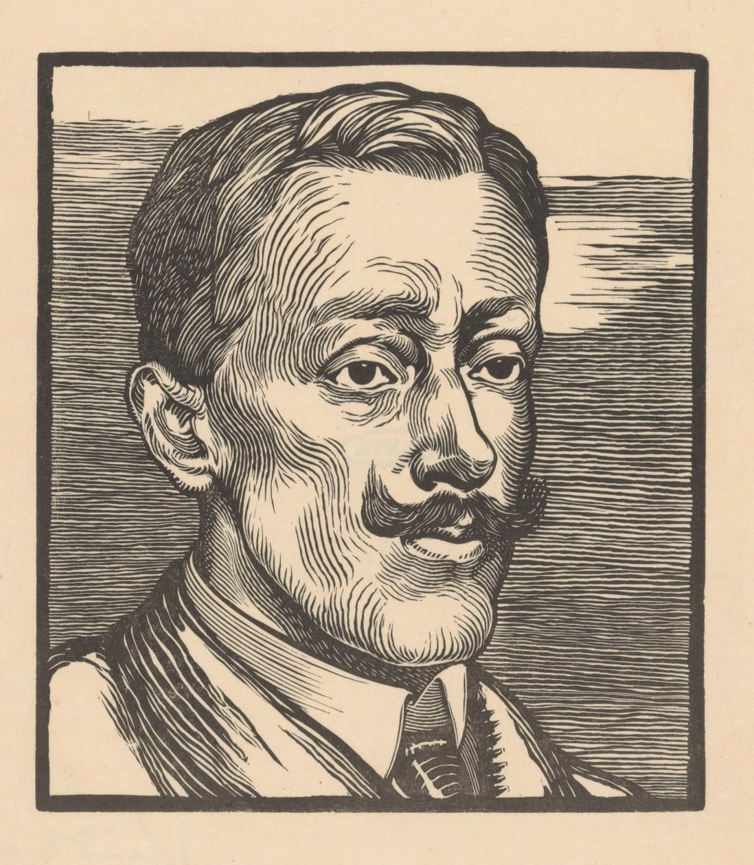Porträt von François Gérard Waller von Johannes Josephus Aarts