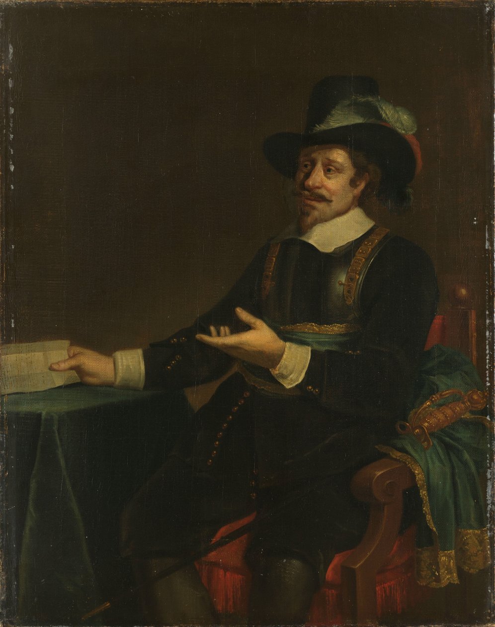 Porträt von Jan van de Poll, Bürgermeister von Amsterdam von Johannes Spilberg (II) (copy after)