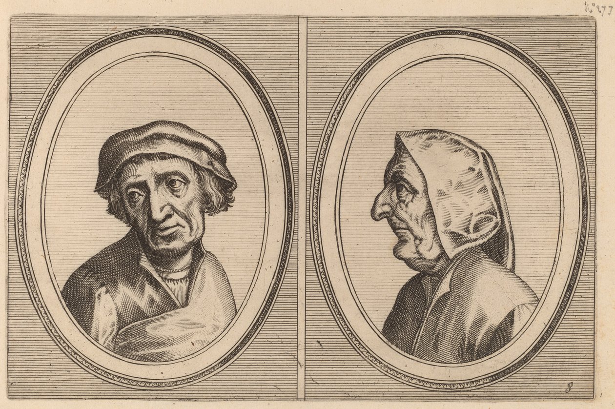 "Goelijeke Floor" und "Kinne Snavels" von Johannes and Lucas van Doetechum after Pieter Bruegel the Elder