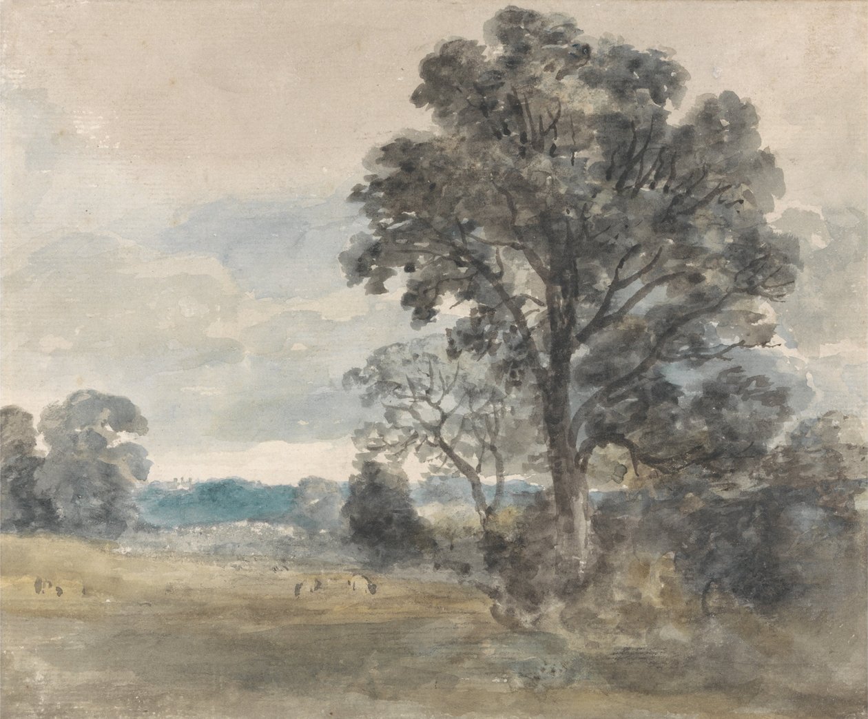 Landschaft bei East Bergholt von John Constable