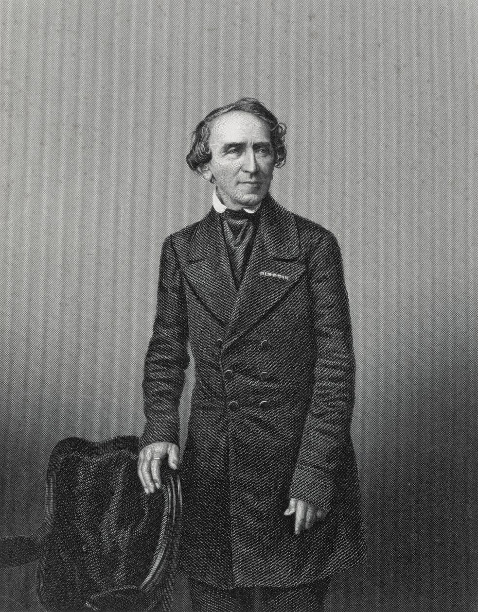 Giacomo Meyerbeer (1791-1864), graviert von D.J. Pound nach einem Foto von John Jabez Edwin Paisley Mayall
