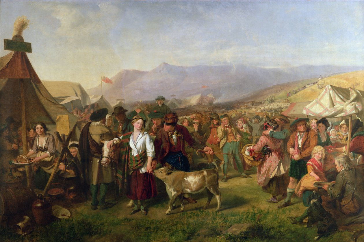 Ein schottischer Jahrmarkt von John Phillip