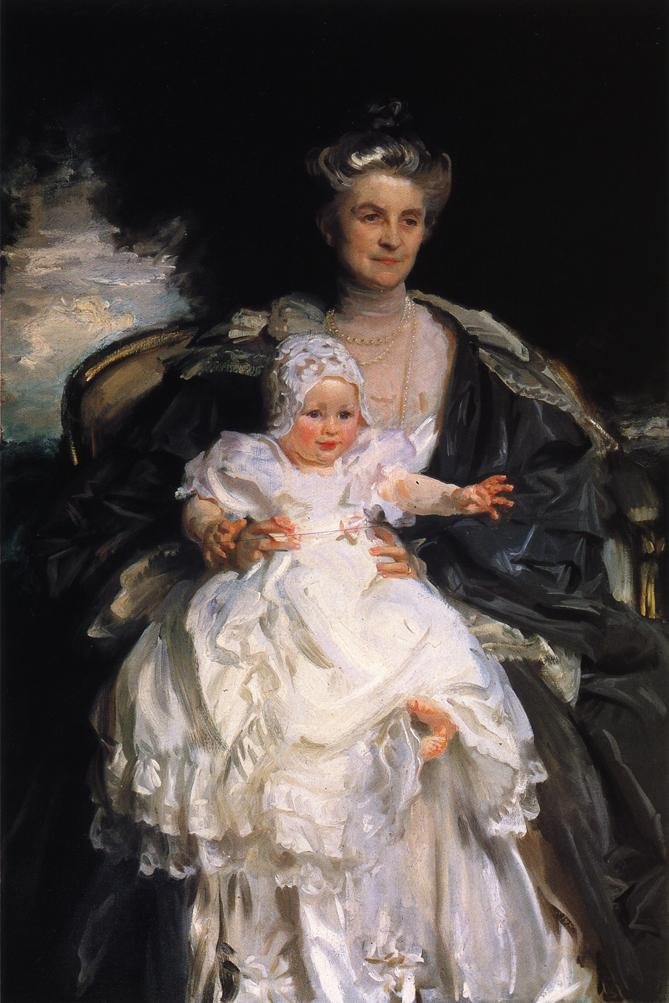 Mrs. Henry Phipps und ihr Enkel Winston von John Singer Sargent