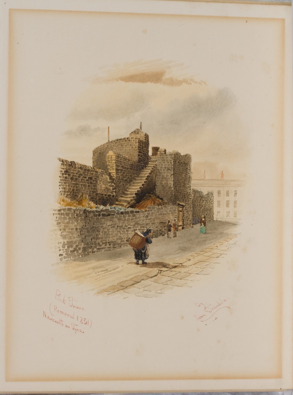 Rosa Turm, Newcastle upon Tyne von John Teasdale