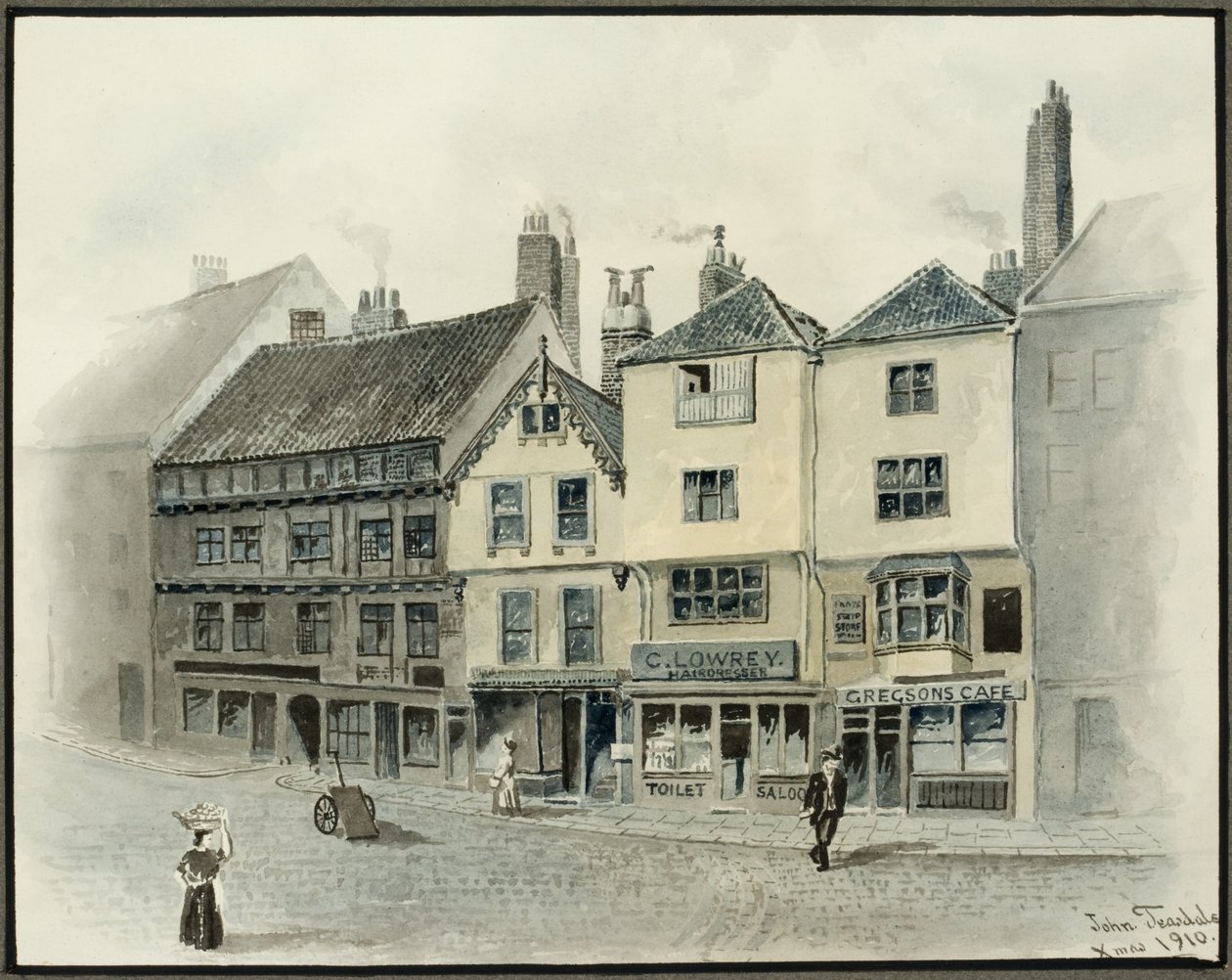 The Side, Newcastle upon Tyne, 1910 von John Teasdale