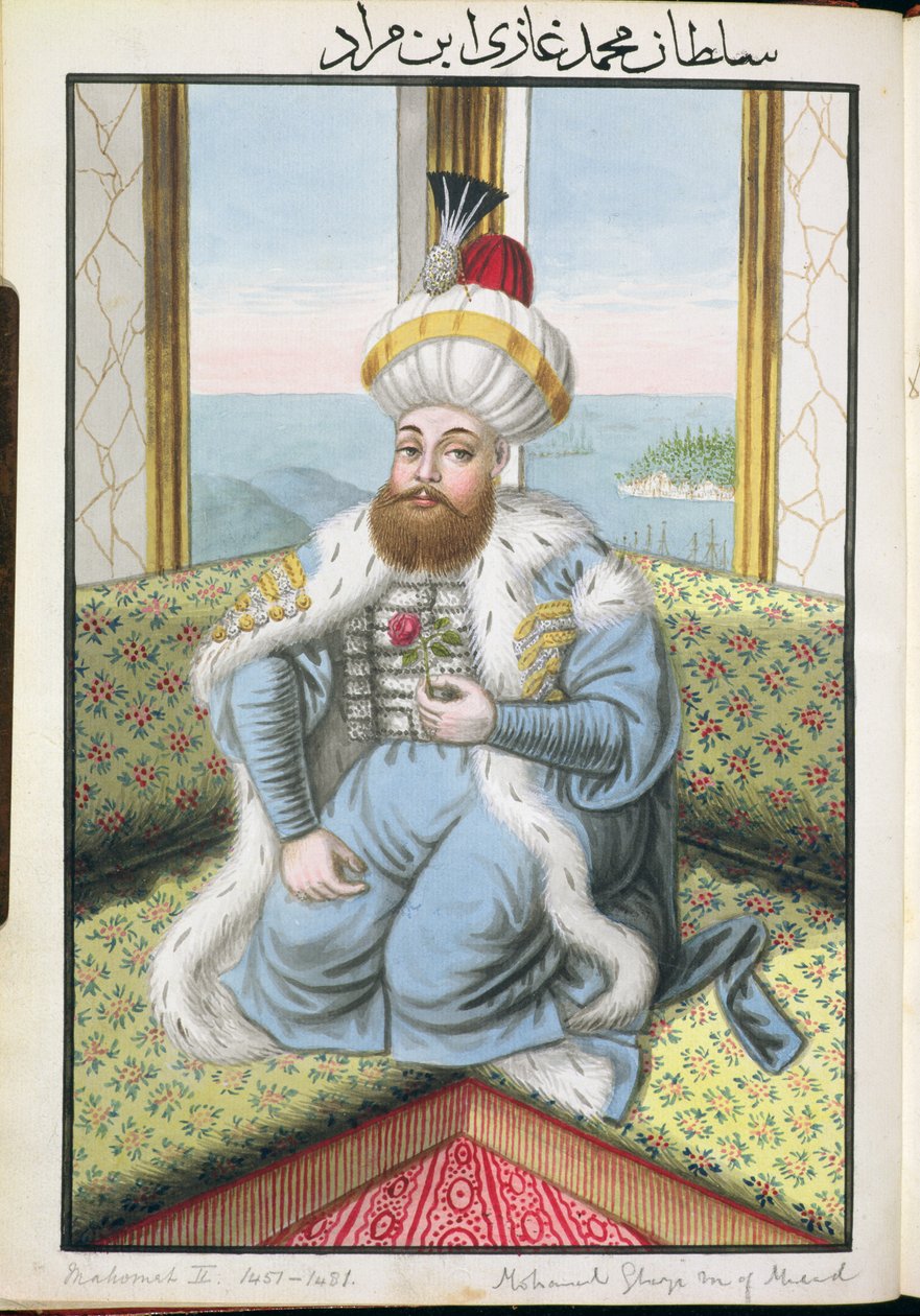 Mehmed II. (1432-81) genannt 