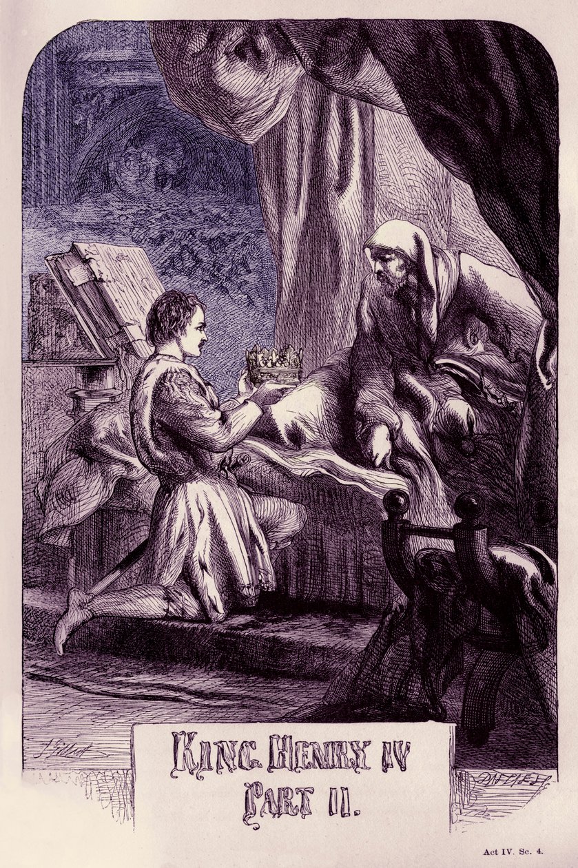 König Heinrich IV von John (after) Gilbert