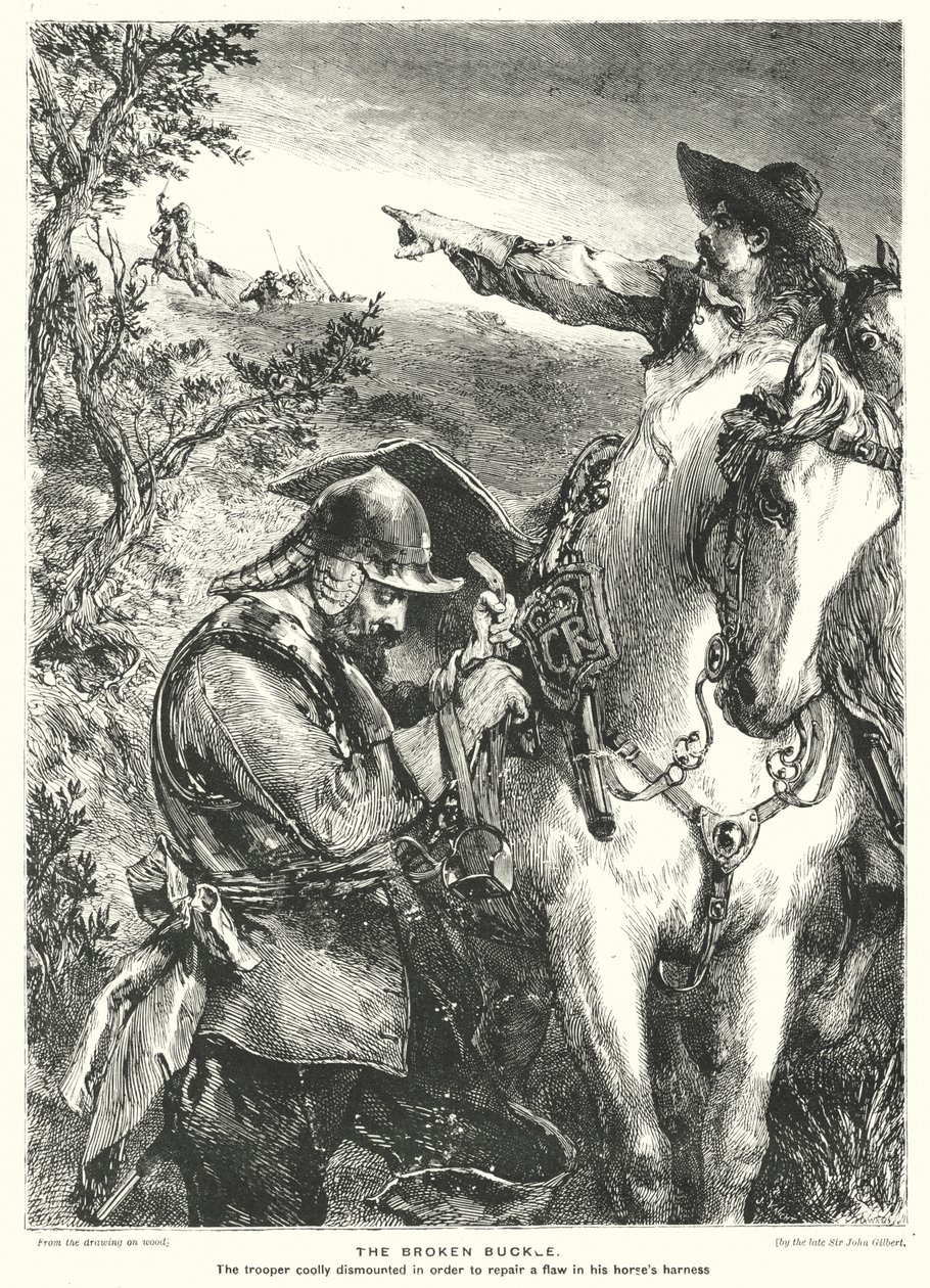 Die gebrochene Schnalle von John (after) Gilbert