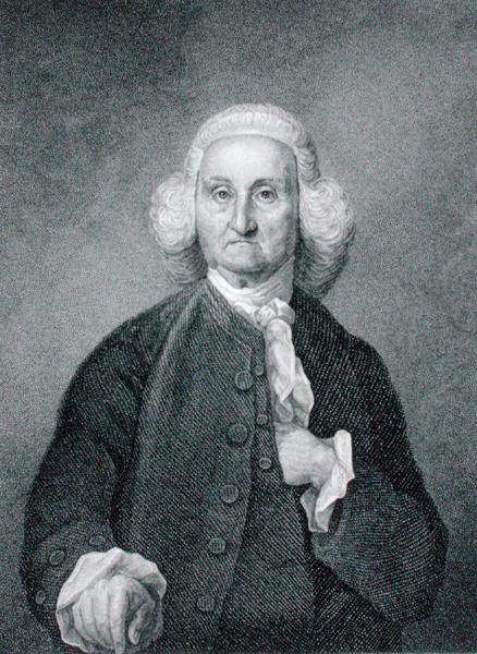Jonathan Trumbull (1710-85) graviert von E. Mackenzie von John (after) Trumbull