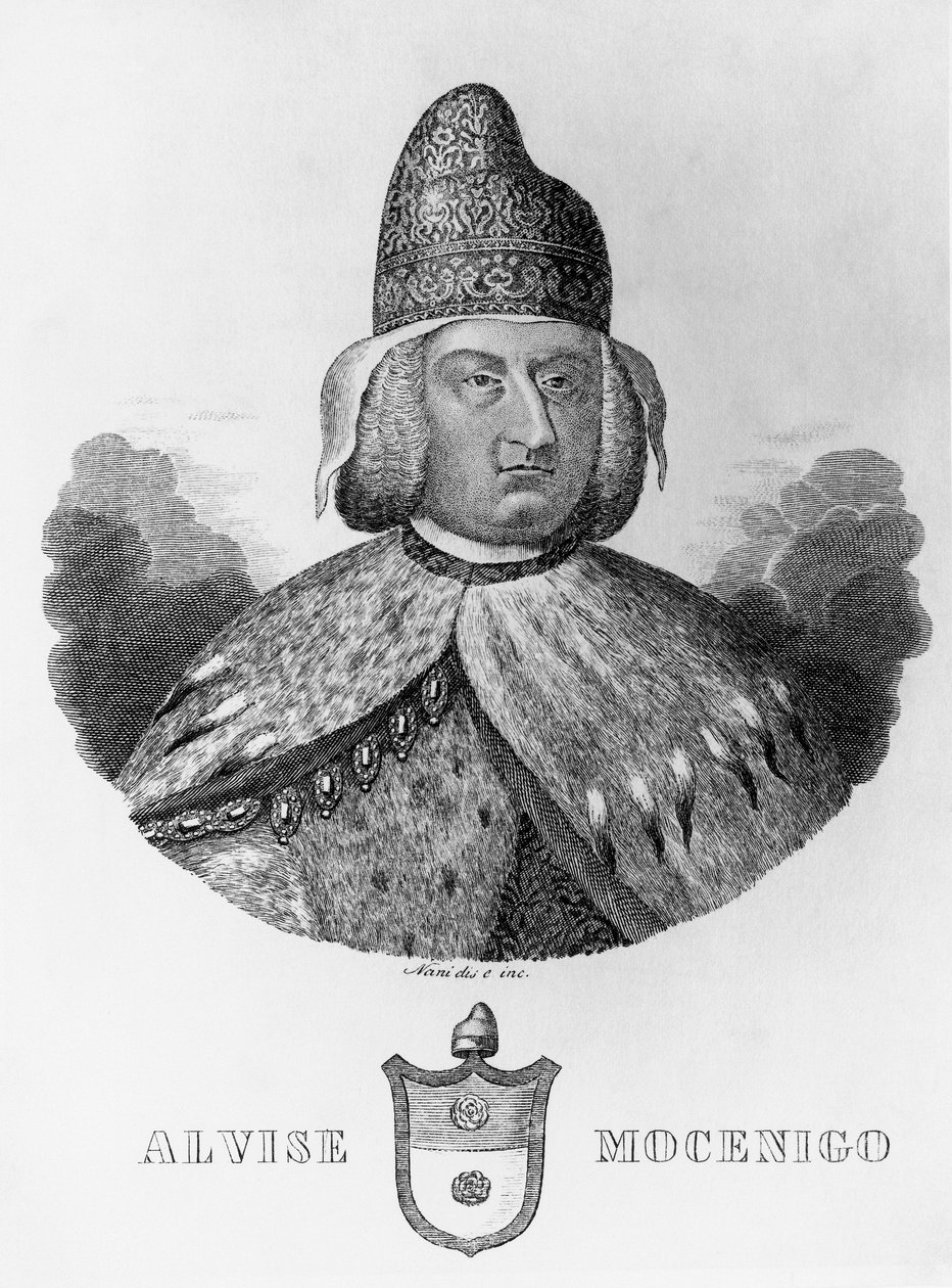 Porträt von Alvise IV Giovanni Mocenigo (1701-1778) von Walter Charles Mills