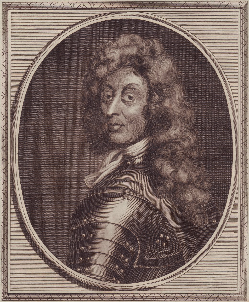 Porträt des deutschen Generals Friedrich Hermann von Walter Charles Mills