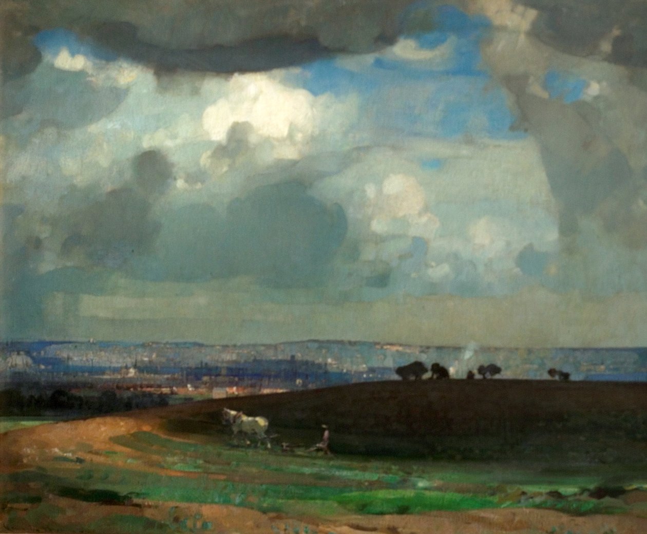 Mai-Morgen, Nottingham von John Alfred Arnesby Brown