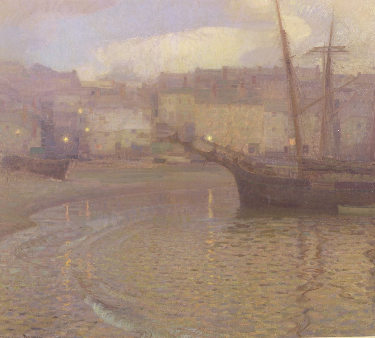 Der Hafen von John Alfred Arnesby Brown