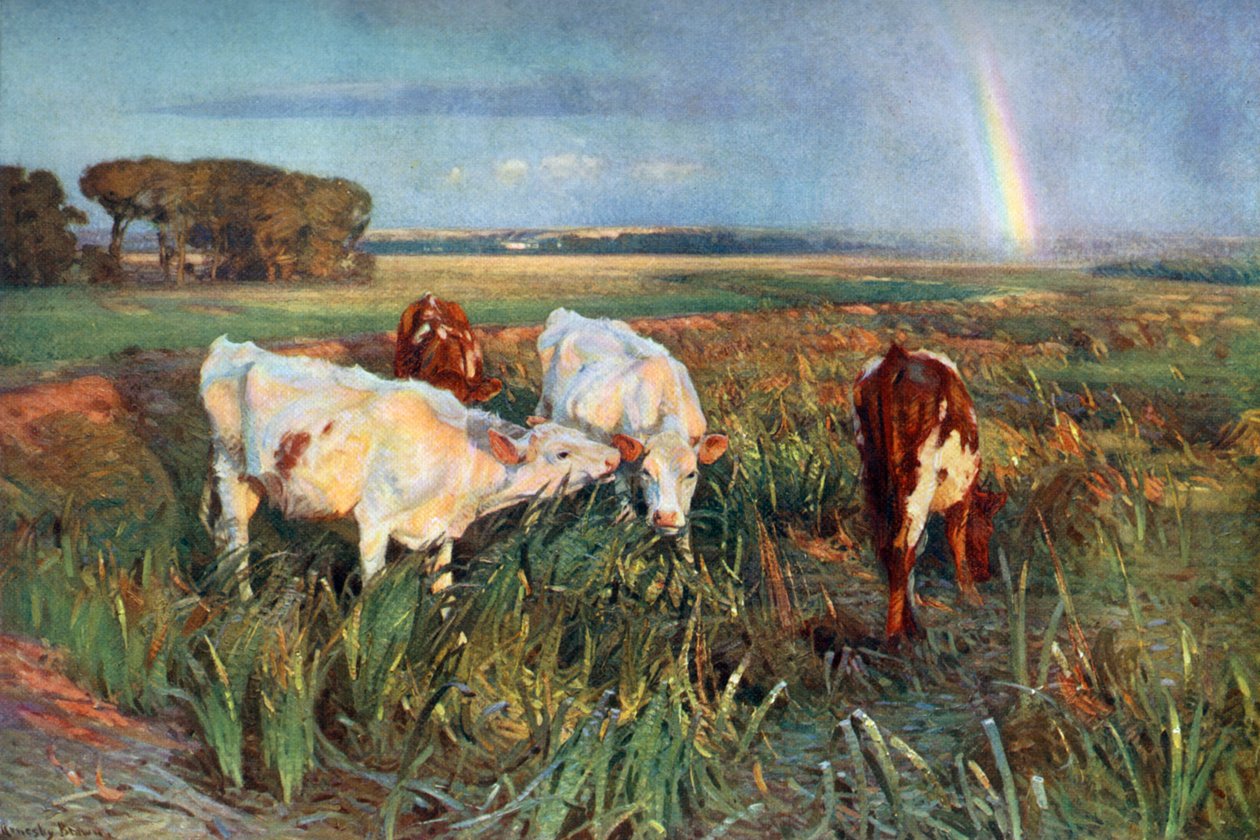 Das Flussufer von John Alfred Arnesby Brown