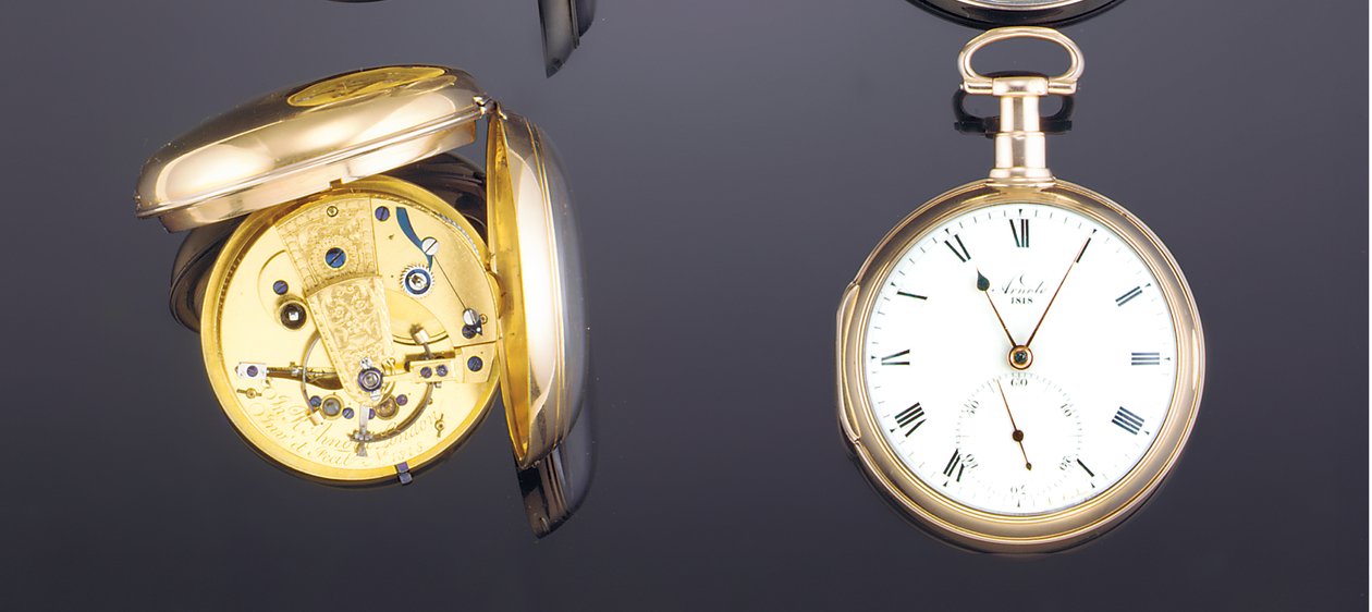 22 Karat Federchronometer-Taschenuhr, London, Nr. 1818, 1801 von John Arnold