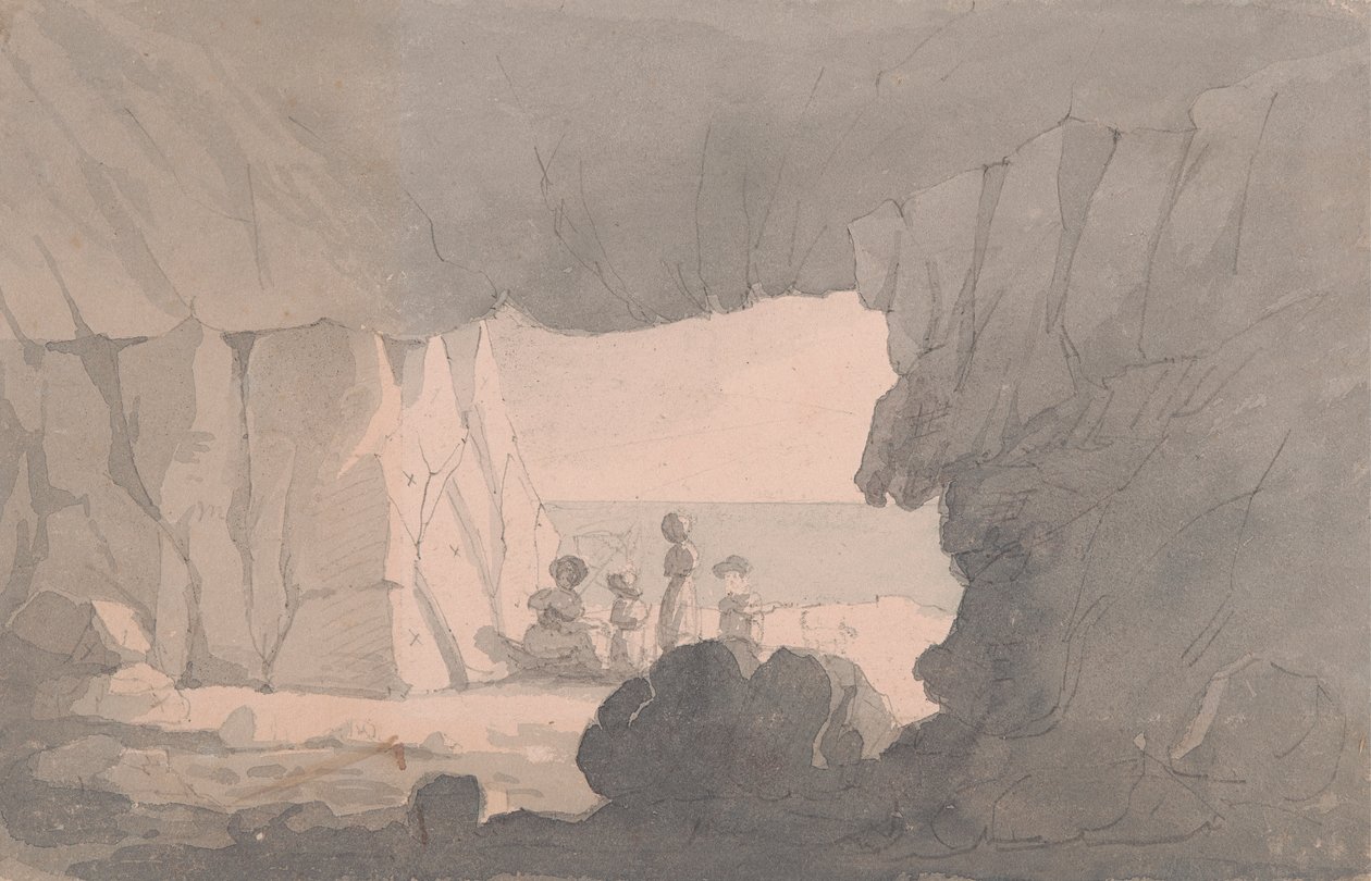 Tilly Whim Höhle, Dorset von John Baverstock Knight
