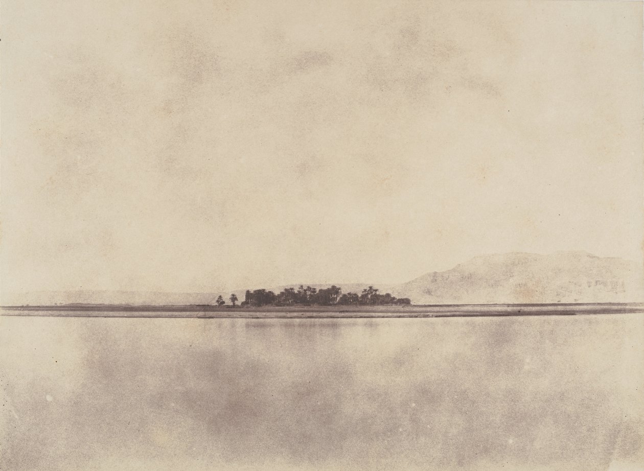 Der Nil vor den Thebanischen Hügeln, 1853-54 von John Beasley Greene