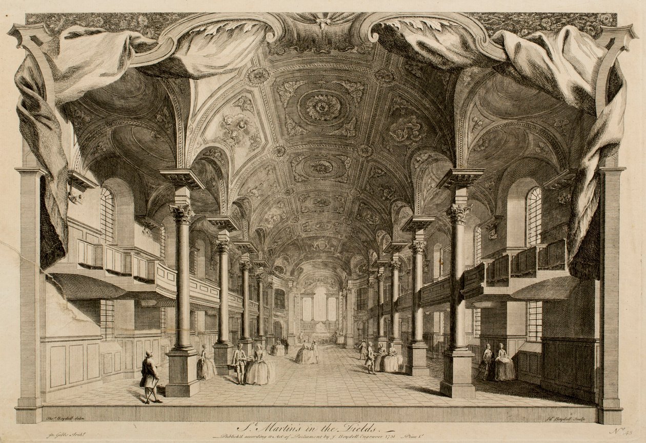 Innenansicht von Saint Martin