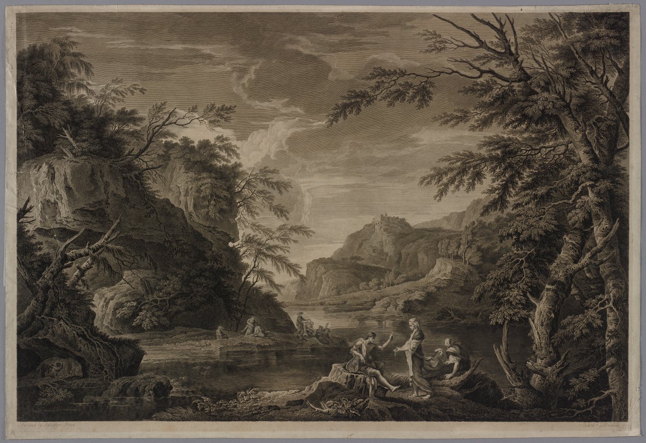 Apollo und die Sibylle, 1779 von John Browne